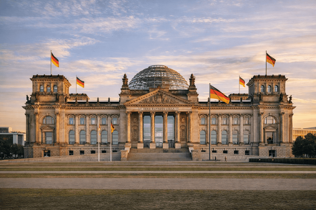 Blick auf den Reichstag