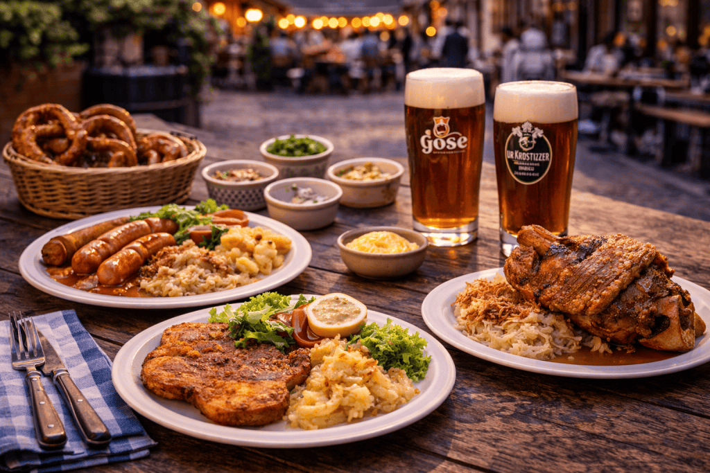 Restaurants und Cafés in Leipzig mit moderner und internationaler Küche