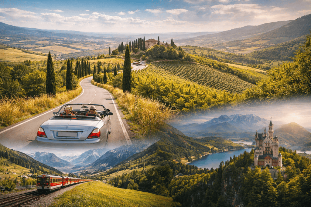 Rundreisen und besondere Reiserouten durch Deutschland