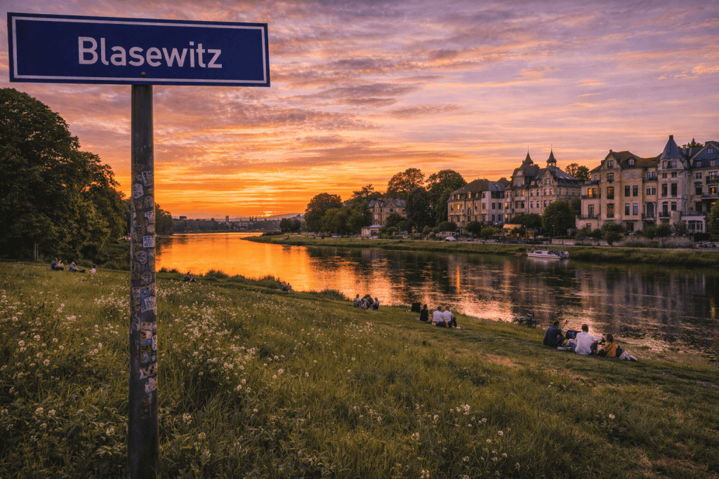 Blasewitz Dresden mit Villen, Elbwiesen und ruhiger Atmosphäre