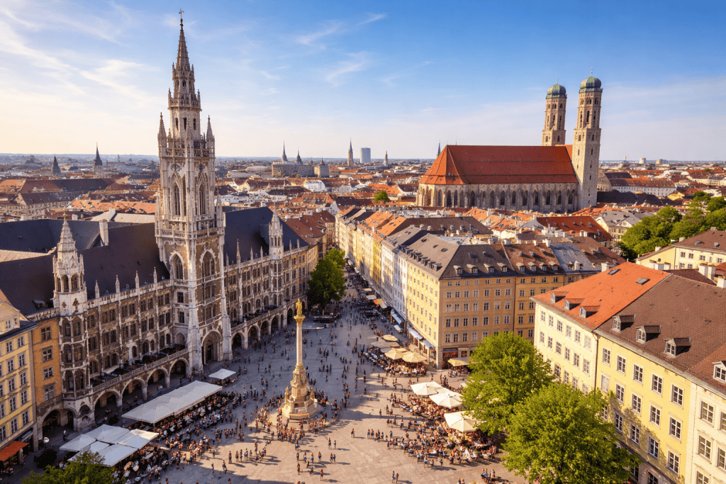 Altstadt und Lehel in München mit historischer Architektur